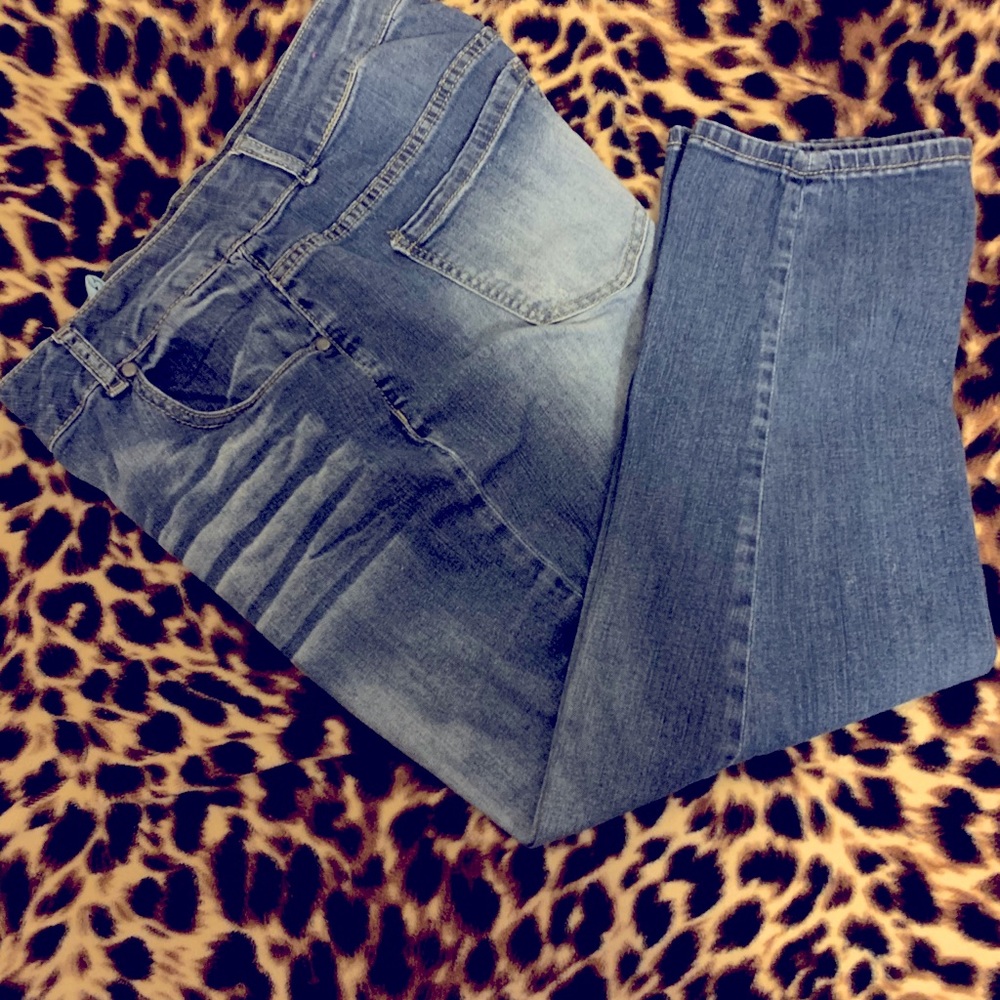 Lane Bryant cropped jeans